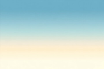 Gradient baby blue to cream abstract background