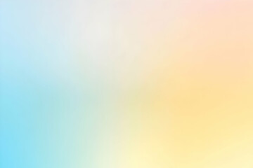 Gradient pastel blue to light gold abstract background