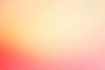 Obraz premium Gradient light coral to cream abstract background