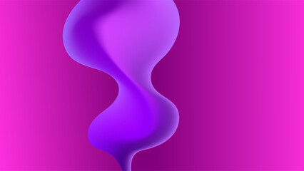 ABSTRACT BACKGROUND PURPLE PINK GRADIENT SMOOTH LIQUID COLORFUL DESIGN WITH HAND DRAWN SHAPES VECTOR TEMPLATE GOOD FOR MODERN WEBSITE, WALLPAPER, COVER DESIGN 