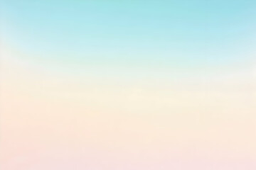 Gradient baby blue to soft beige abstract background