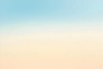 Obraz premium Gradient light blue to cream abstract background