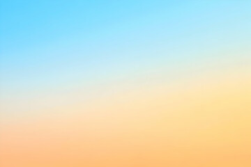 Gradient pastel blue to pastel orange abstract background