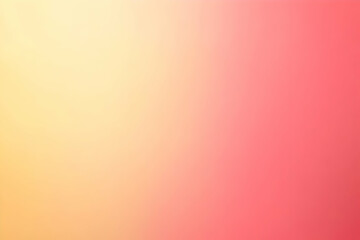 Gradient light coral to light yellow abstract background