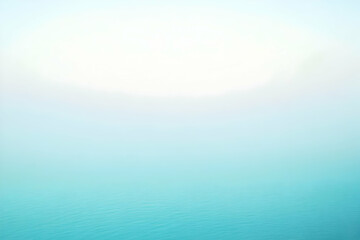 Obraz premium Gradient light seafoam to light cyan abstract background