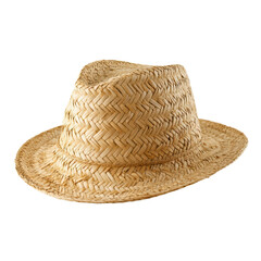Stylish woven straw hat for summer outings