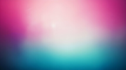 Fototapeta premium Blurred gradient cyan to plum abstract background