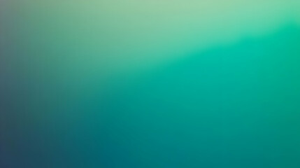 Obraz premium Blurred gradient jade to emerald abstract background