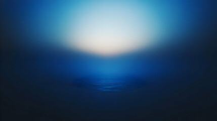 Obraz premium Blurred gradient black to sapphire abstract background