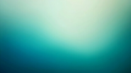 Blurred gradient teal to emerald abstract background