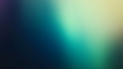 Blurred gradient obsidian to cyan abstract background