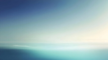 Fototapeta premium Blurred gradient jade to indigo abstract background