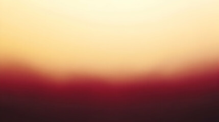 Obraz premium Blurred gradient burgundy to cream abstract background