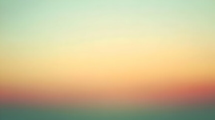 Fototapeta premium Blurred gradient jade to ochre abstract background