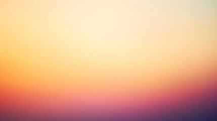 Obraz premium Blurred gradient amber to apricot abstract background