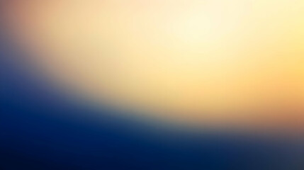 Blurred gradient indigo to gold abstract background
