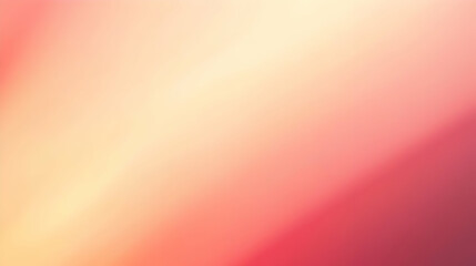 Blurred gradient peach to red abstract background