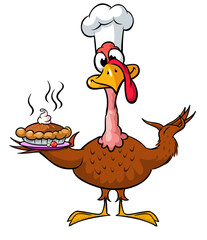 turkey; thanksgiving; cartoon; funny; poultry; vector; bird; happy; character; isolated; cute; day; farm; illustration; mascot; wing; holiday; waving; fowl; contour; icon; pilgrim; party; comic; celeb