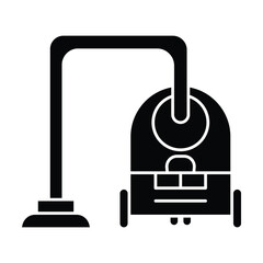 vacuum cleaner icon vector on white background