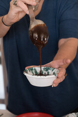 Sanguinaccio, carnival cream