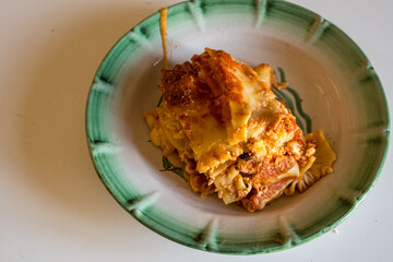 Lasgna, traditional dish