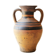 Roman Amphora isolated on transparent or white background