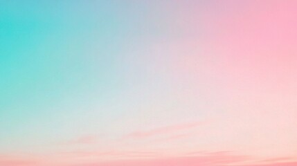 Fototapeta premium Soft Gradient Sky with Subtle Color Transitions