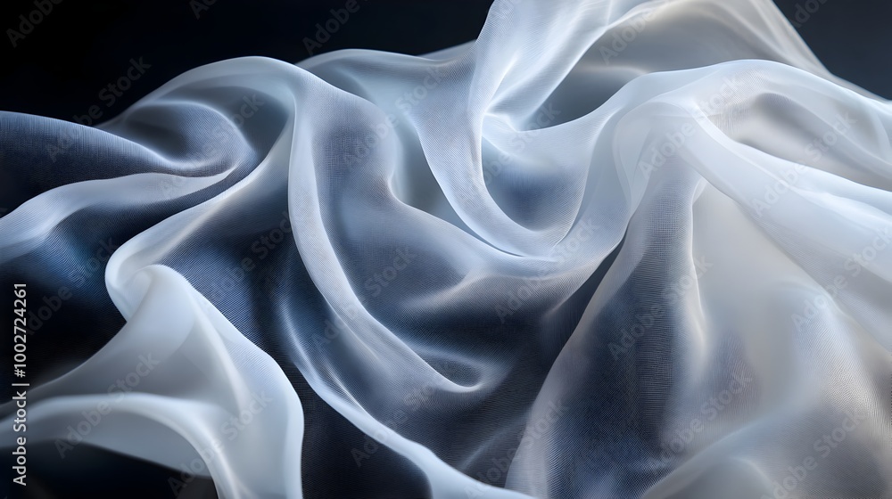 Poster captivating abstract fabric folds with flowing dynamic lines perfect for and creative photography se