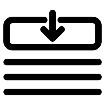 dropdown menu