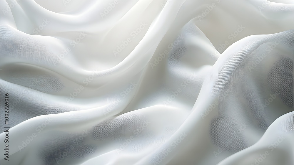 Poster smooth soft fabric folds create a minimalist modern and elegant backdrop for a stylish studio enviro