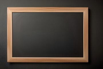 "Isolated Blackboard on White Background" Generative AI illustration
