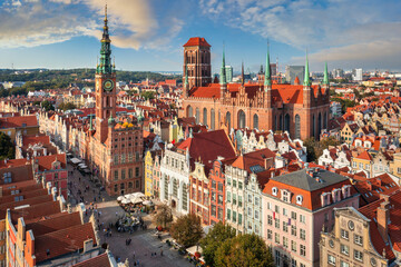 The Main Town of Gdansk at summer, Poland. © Patryk Kosmider