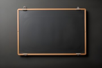 "Blackboard Isolated on White Background for Education and Learning Concept" Generative AI illustration