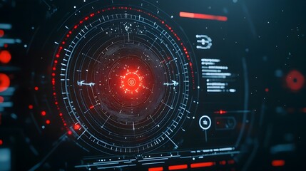 Close up view of a sophisticated radar system designed to detect track and monitor drones and other fast moving aerial targets