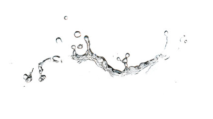 Captivating image showcasing a dynamic and energetic liquid splash with mesmerizing water droplets creating a refreshing and serene natural scene. The image captures the motion,power.