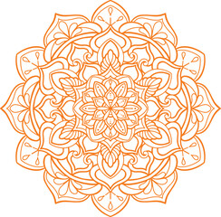 Mandala floral Simple Background Wedding