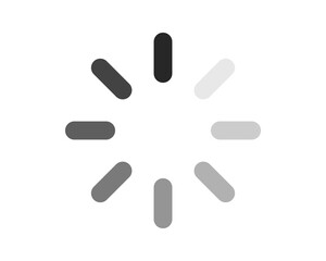 Loading bar status icon. Vector illustration. Vector loaded icons. Download progress. Donload or Upload.