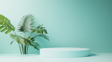 Minimalist clean background perfect for showcasing female products, electronics, or automotive designs. Versatile template for branding and marketing visuals.