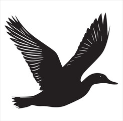 silhouette of a duck,bird, swan, animal, duck, goose, illustration, vector, silhouette, nature, cartoon, water, beak, icon, black, wild, lake, drawing, wildlife, birds, design, feather, love, art, sym