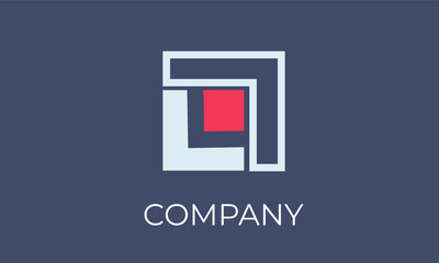 Sleek Abstract Box Logo for Tech and Startup Enterprises