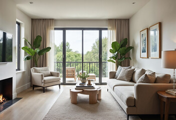 Fototapeta premium modern living room