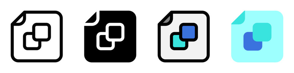 Editable vector app installer icon. Part of a big icon set family. Perfect for web and app interfaces, presentations, infographics, etc