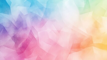 Abstract geometric background with soft pastel colors and a blurred, textured look.