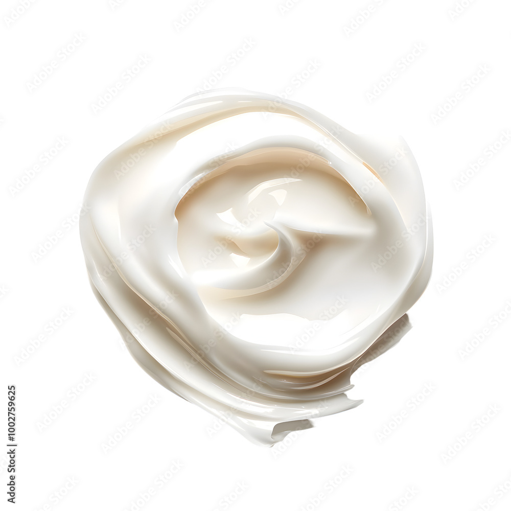 Fototapete creamy swirls of smooth and delicate texture forming a beautiful abstract background. this visually 