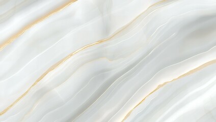 Obraz premium White marble with gold veins.