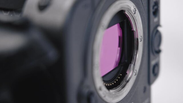 full frame camera sensor with grey body