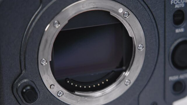 full frame camera sensor with grey body