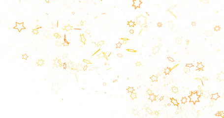 Cosmic Christmas Showers: Dynamic 3D Illustration of Descending Celestial Showers for the Holidays