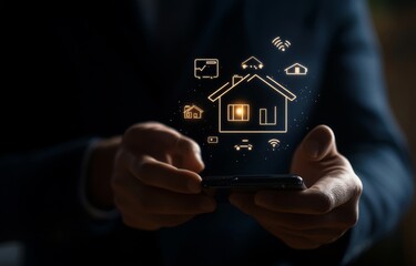 Remote control and home management in a smart home