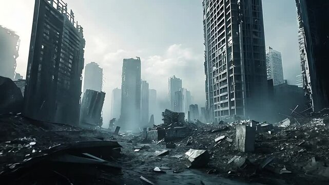 Post-apocalyptic Cityscape